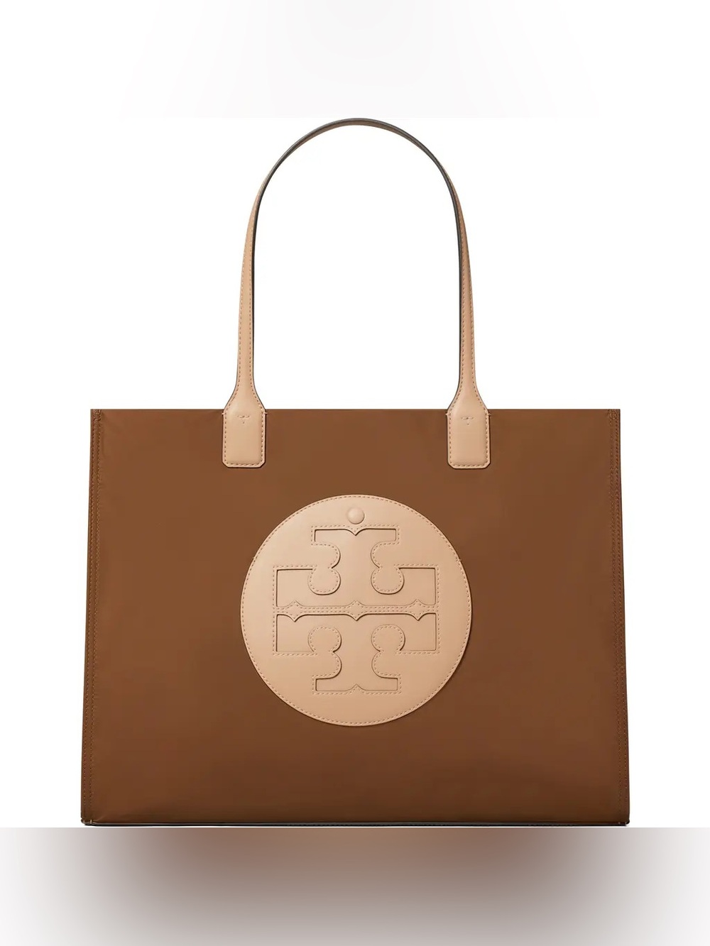 Tory Burch Ella Tote NWT color is Truffle